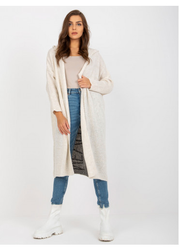 Smotanovo biely kardigán