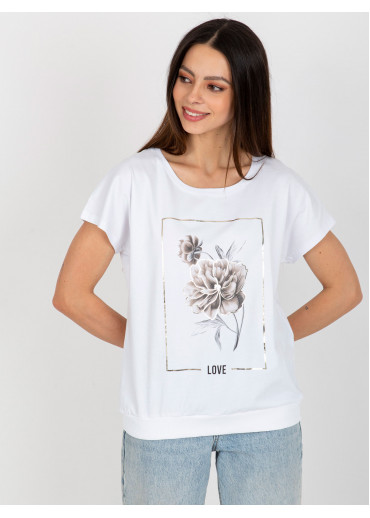 Biele tričko Love