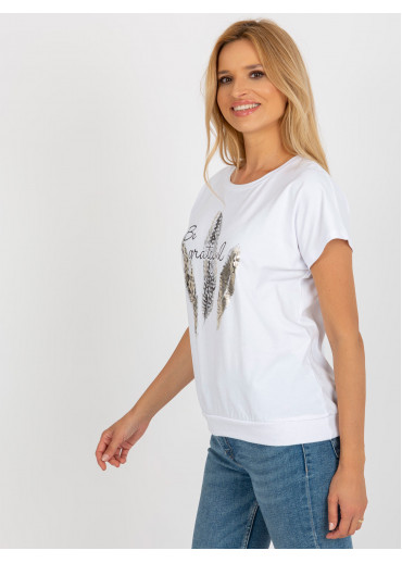 Biele tričko pierka