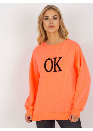 Oranžová mikina OK