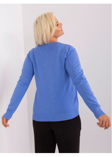 Svetlomodrý pulóver