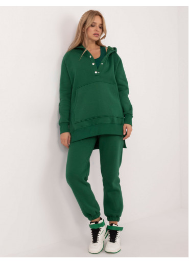 Tmavozelená tepláková súprava