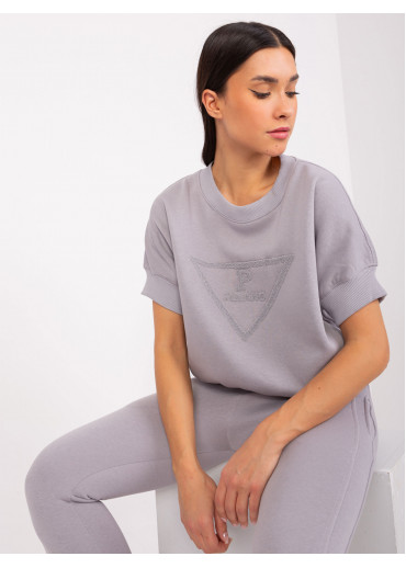 Sivá dámska tepláková súprava