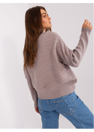 Béžovo hnedý polorolák