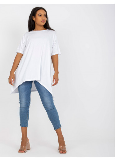 Biela tričková tunika