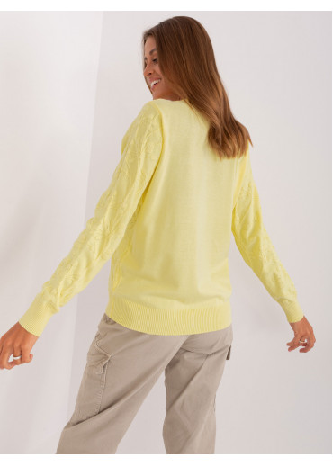 Vanilkovo žltý pulóver