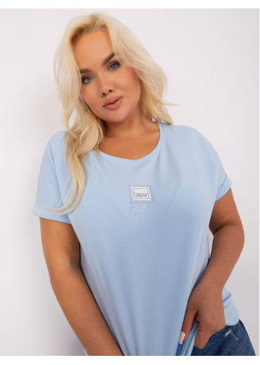 Svetlomodré tričko