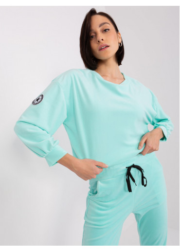 Svetlozelená tepláková súprava