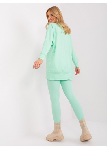 Svetlozelený teplákový komplet