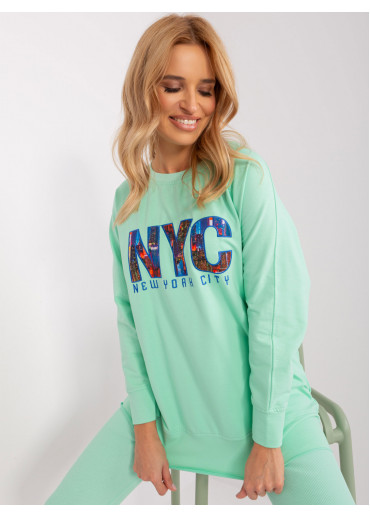 Svetlozelený teplákový komplet