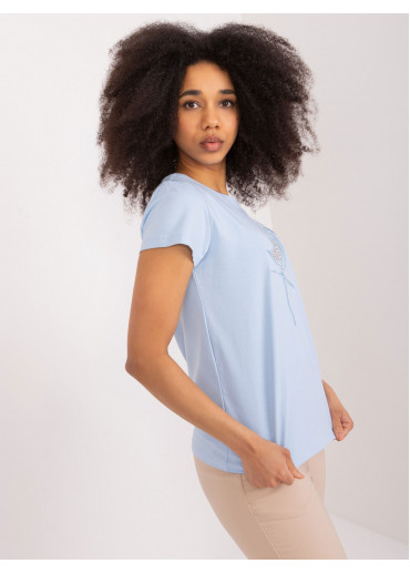 Svetlomodré dámske tričko