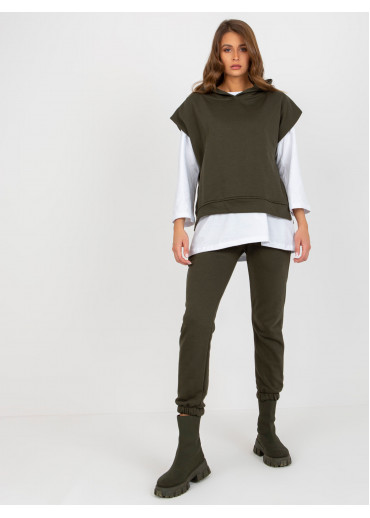 Khaki zelený komplet