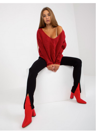 Červený pulóver