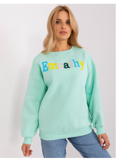 Svetlozelená mikina