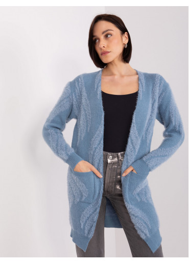 Svetlomodrý kardigán
