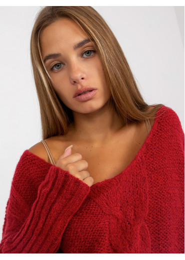 Červený pulóver