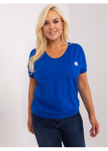 Kobaltovo modré tričko