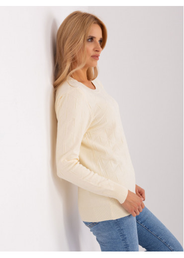 Béžovo hnedý pulóver