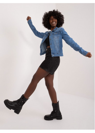 Svetlomodrá džínsová bunda