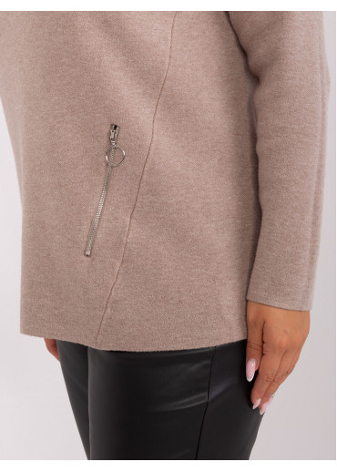 Kapučínovo hnedý rolák