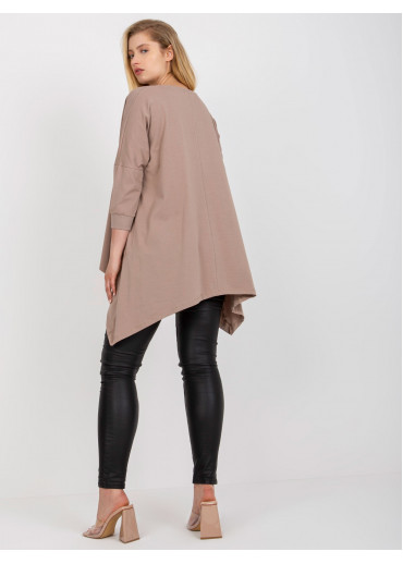 Béžovo hnedá tunika