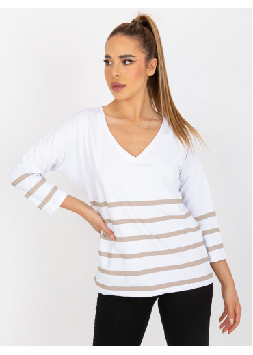 Béžovo hnedé tričko