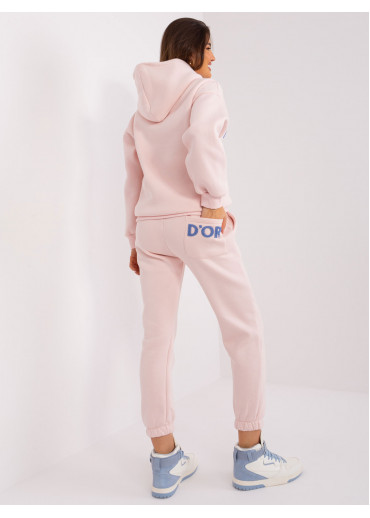 Púdrovo ružová tepláková súprava