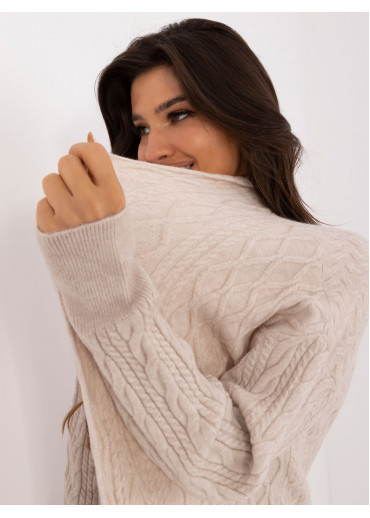 Béžovo hnedý dámsky kardigán