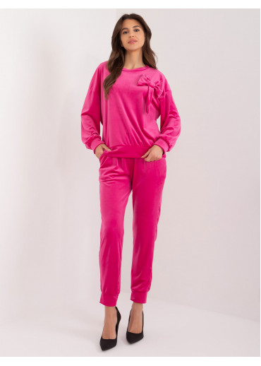 Fuchsiovo ružová tepláková súprava