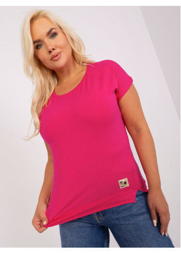 Fuchsiovo ružové tričko