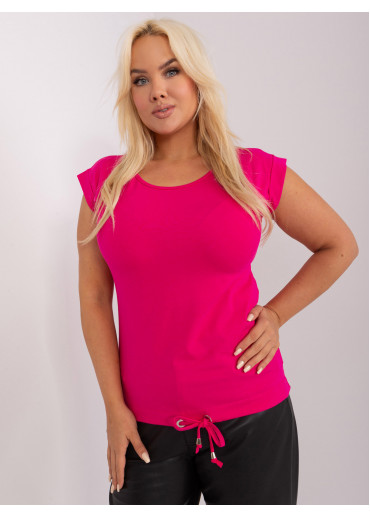 Fuchsiovo ružové tričko