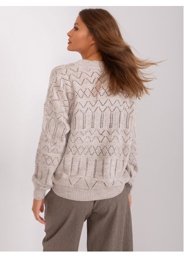 Béžovo hnedý sveter