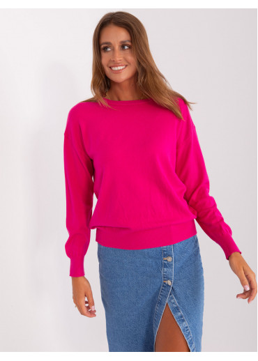 Fuchsiovo ružový dámsky sveter