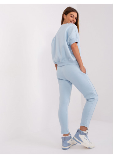 Svetlomodrý teplákový komplet