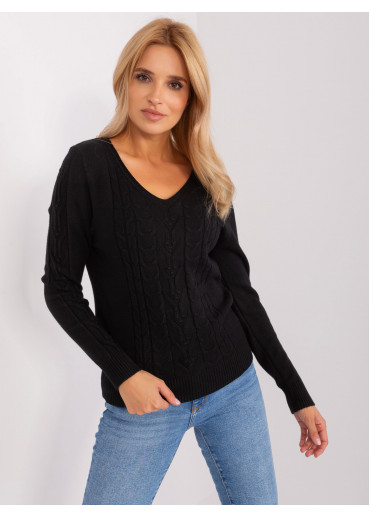 Čierny pulóver