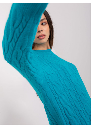 Mätovo zelený pulóver