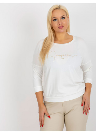 Smotanovo biele tričko s nápisom