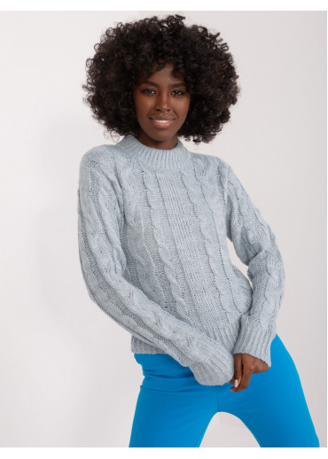 Svetlozelený pulóver