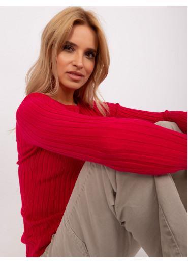 Červené tričko s dlhým rukávom