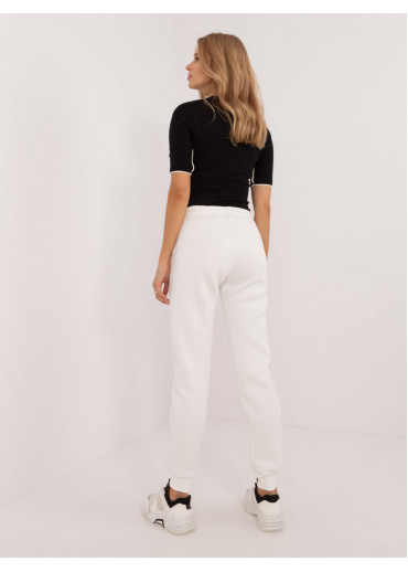 Smotanovo biele dámske tepláky