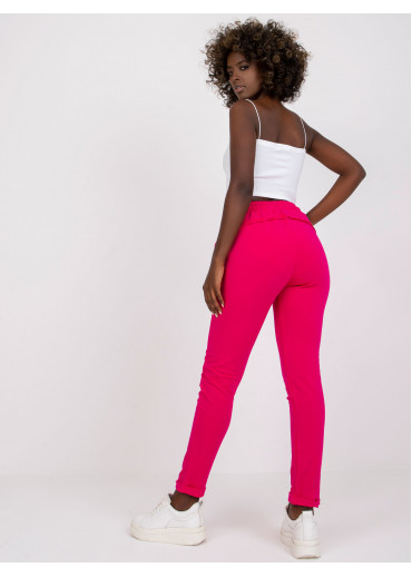 Fuchsiovo ružové tepláky