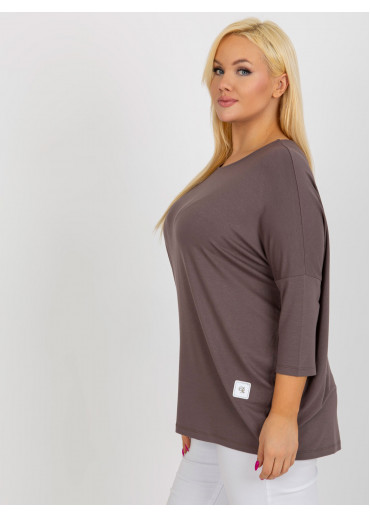 Hnedé tričko