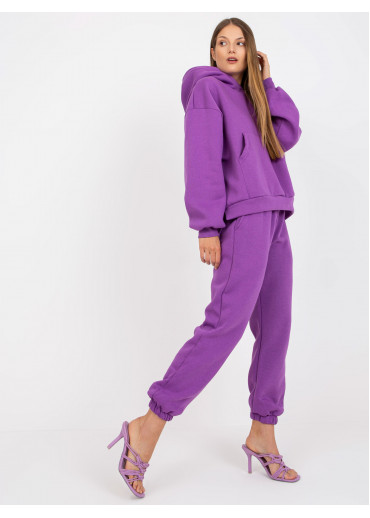 Fialová tepláková súprava