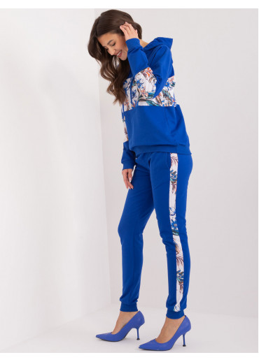 Kobaltovo modrá tepláková súprava