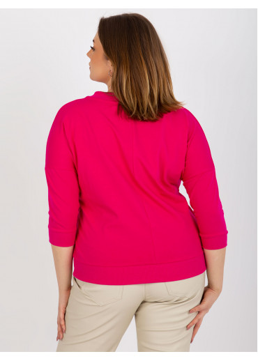 Fuchsiovo ružové tričko