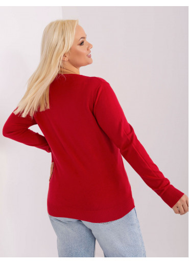 Červený pulóver