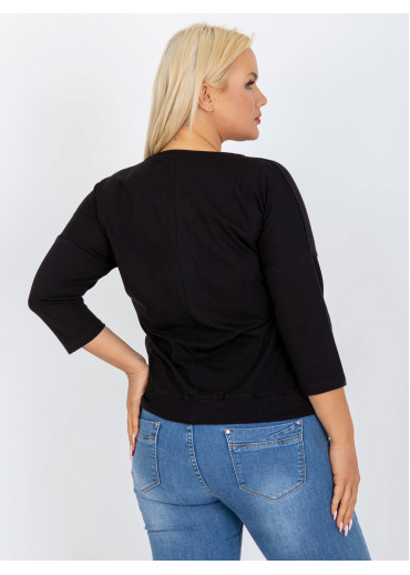 Čierne tričko s potlačou