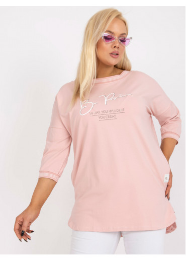 Tmavopúdrovo ružová tunika