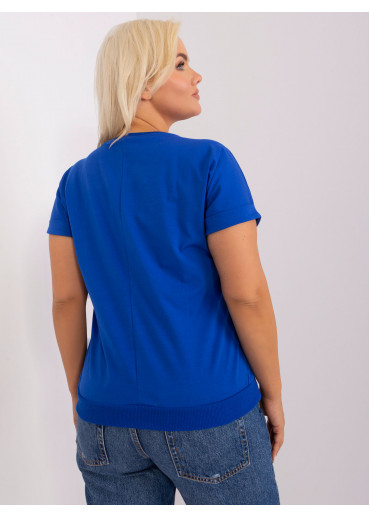 Kobaltovo modré tričko