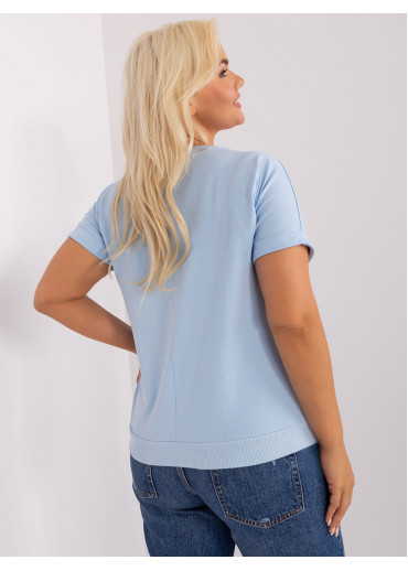 Svetlomodré tričko
